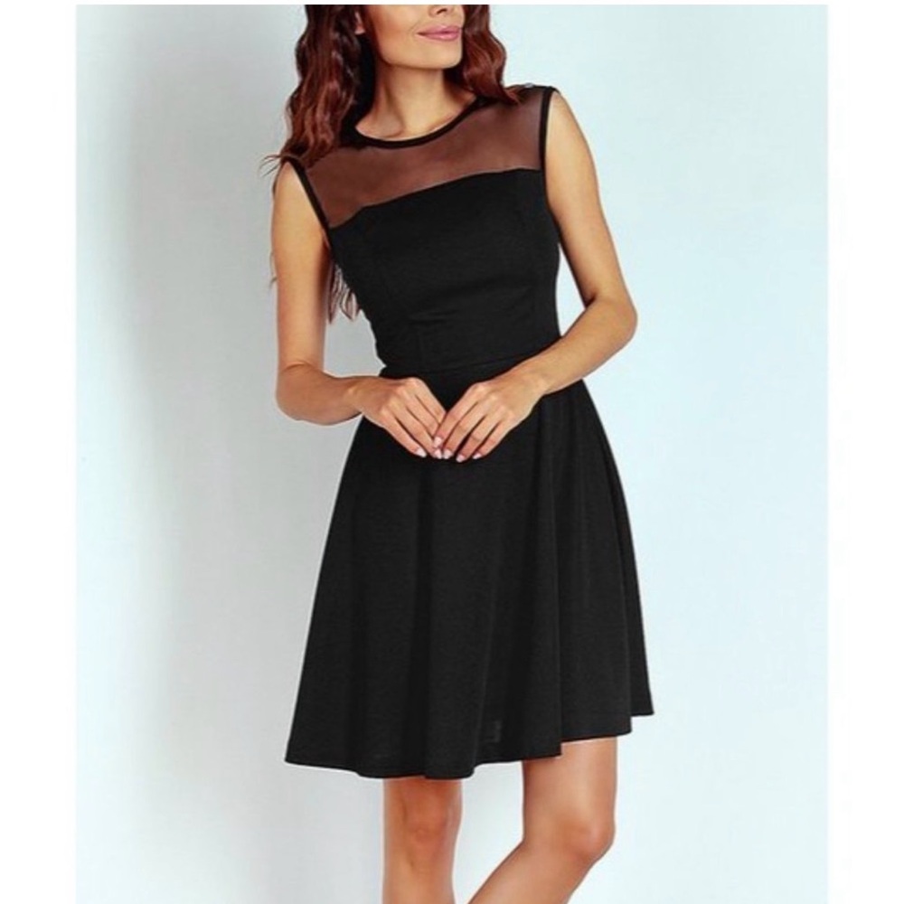 Black Sleeveless Party Dress, Size 6, T. Tahari